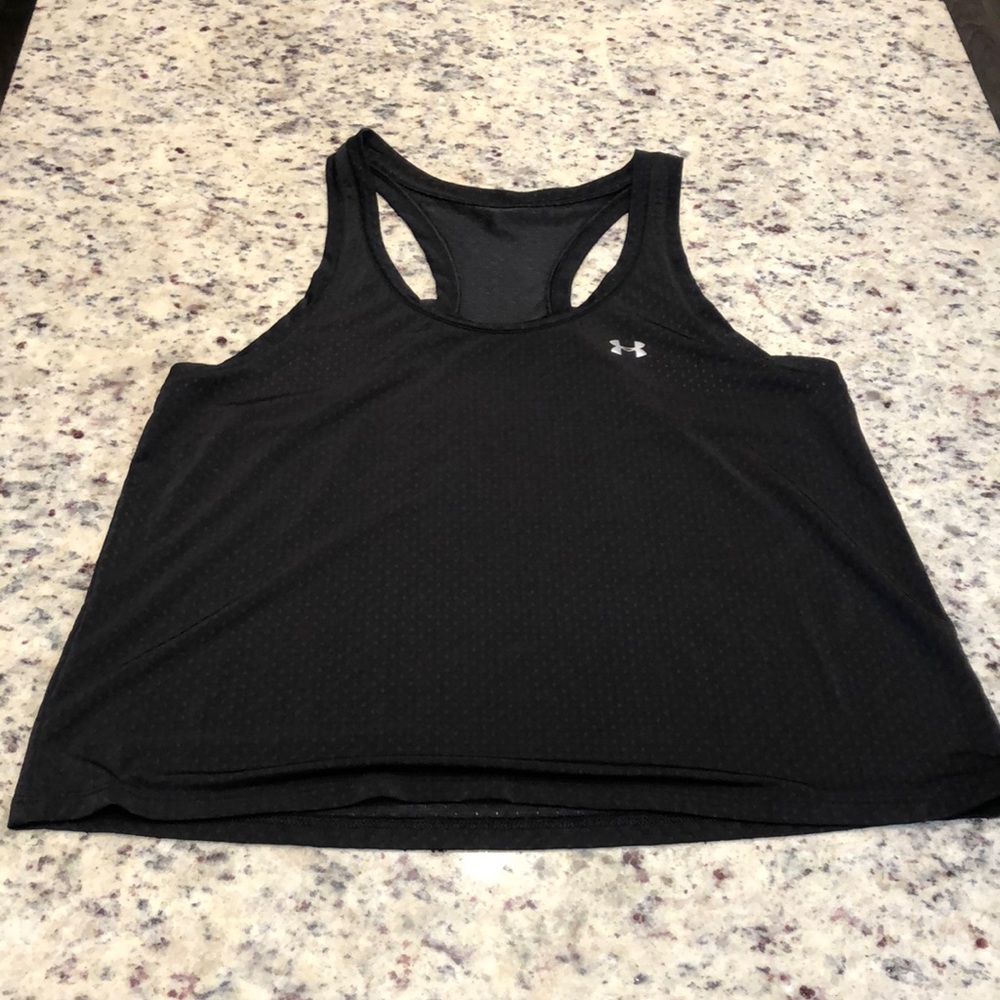 Under Armour Racerback Tank, black, Women’s Small